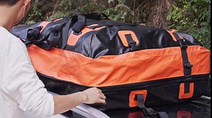 Amazon.com: DiffCar 25 Cubic Feet Waterproof Rooftop Cargo Carrier with Double-Zipper, Car Topper Luggage Carrier Waterproof, Car Roof Cargo Carrier, Rooftop Cargo Bag, Waterproof Roof Bag with/Without Roof Rack : Automotive