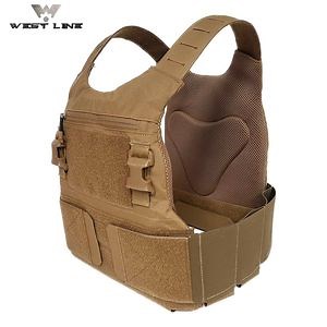 [Hot Item] Tactical Protective Vest Low Profile Plate Carrier Safety Protective Apparel