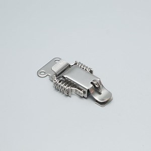 [Hot Item] Adjustable Stamping Fastener Draw Toggle Clamp Lock, Stainless Steel Heavy Duty Metal Tool Box Double Spring Loaded Toggle Latch in Stock