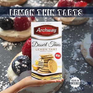 A lemon dessert a-peel-ing to the taste buds! These delicious fruit tarts are a delicious indulgence. Pin it here: http://bit.ly/2JrCVSQ | Archway Cookies