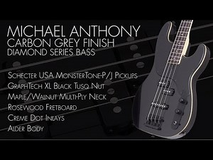 MICHAEL ANTHONY SIGNATURE CARBON GREY DIAMOND SERIES BASS