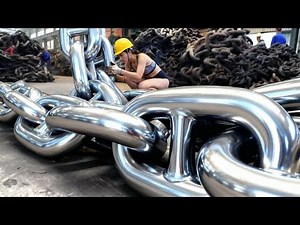 Mega Factories How the World’s Strongest Anchor Chains Are Made (Full Industrial Process Tour)
