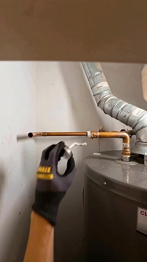 Replacing a hot water recirculating pump on a water heater 💦 #plumbing #plumber #diy #asmr-002 | Paulette Benitez