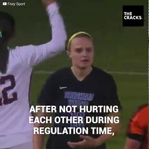 210K views · 226 reactions | Who says women's football isn’t intense? This match went down in history as one of the dirtiest and most aggressive, worthy of the wrestling world. BYU and Santa Clara met for the Women's College Cup in the United States and sparks flew. They tied 0-0, but the amount of fouls committed was impressive: They went down in history. | The Cracks | Facebook