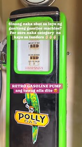 Vintage gas pump ⛽️ #Retro #vintages | Rowena Canlas