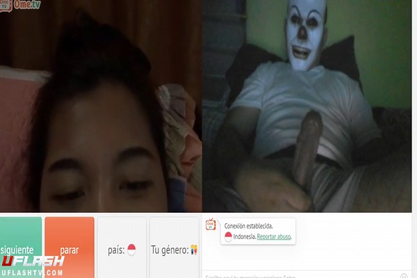 dickflash and cum very hot girl (ome.tv)