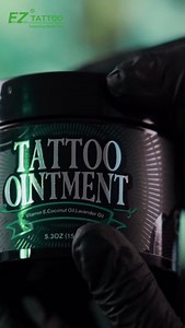 EZ Tattoo Ointment – The Secret to Flawless Tattoo Healing! 💚🖤 Our EZ Tattoo Ointment isn’t just any aftercare—it’s designed for artists, by artists! After rigorous testing by our pro-team, one thing’s clear: this green ointment (yes, just like our iconic EZ color!) glides like a dream, ensuring smooth pigment saturation while preventing clogged pores. Why EZ Tattoo Ointment? ✔ Perfect Lubrication – Helps needles move effortlessly for crisp lines & shading. ✔ Reduces Redness & Irritation – Soo