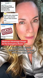 Medicare Advantage plans might deny your emergency room visit IF it wasn't actually a true emergency! This is not specific to one insurance company or one particular state. . . . #medicareadvantage #medicareforall #medicaresupplements #medicare #turning65medicaremama #turning65❤ #turning65? #er #ppo #medicarehmo #medicareppo #mapd #medicareadvantageplans #advantageplans | The Medicare Family
