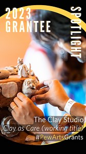 2023 Grantee Spotlight: The Clay Studio will embark on a deep dive to better understand the relationship between working with clay and health. "Clay as Care" will include a group exhibition featuring artists who explore this subject through their work (including #PewFellow Adebunmi Gbadebo, scientific research, and a symposium. We spoke with Jennifer Zwilling, Clay Studio curator and director of artistic programs, about the thinking behind the project. #PewArtsGrants More info: https://bit.ly/47