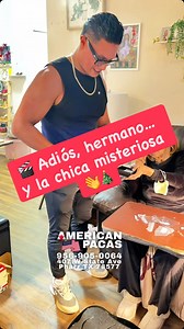 71K views · 10K reactions |  Adiós, hermano… y la chica misteriosa  ¡Una despedida llena de cariño, risas y momentos inolvidables.  American Pacas ✨ Ropa nueva con etiqueta, calzado, accesorios, hogar y más.  407 W State Ave, Pharr, TX  Abierto de lunes a domingo de 10 AM a 5 PM  WhatsApp: wa.me/19569050064  Envío GRATIS a  México y  USA | Peter Torres | Facebook