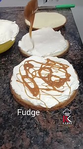 31K views · 497 reactions | Almond fudge cake | Rk cakes | Facebook