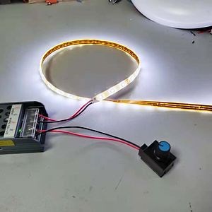 [Hot Item] 0/1-10V 조명 조절기 전자 가변 저항 스위치 컨트롤러, 조정 가능한 LED 및 램프용