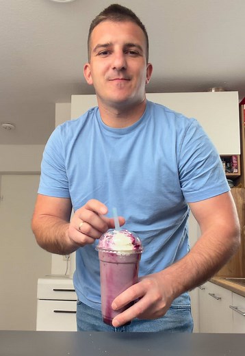 Blueberry Coffee Milkshake Recipe