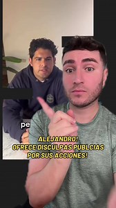 ALEJANDRO‼️Ofrece disculpas públicas por sus acciones… #alejandroazcue #terefifas #noticias #soyeddynieblas