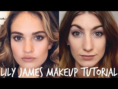 Lily James Makeup Tutorial