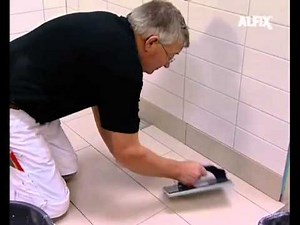 Fugning af fliser - fugning af gulvfliser - Alfix