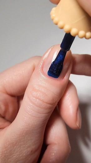 2.9K views · 38 reactions | NEW Stormy ⛈️ an electric blue  with beautiful 2 coat coverage  swatched by @nailsbyashleighgc #iscreamnails #nailpolish | I Scream Nails | Facebook