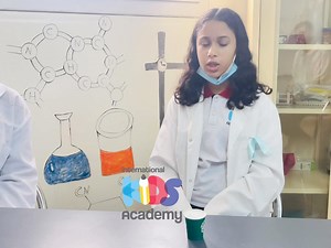 #11_June_branch #International_Section 💫 Chemistry 🧪 Grade 9 students experimenting the separation of solid dissolved in liquid by a process called crystallization | Kids Academyly