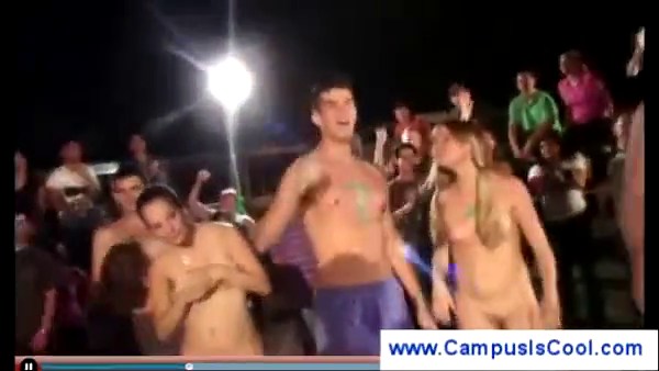 Nude College Initiation