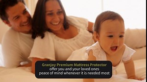 Zippered Waterproof Pillow Protector Granjoy Pillow Protectors (Standard)