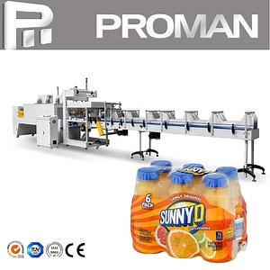 [Hot Item] Automatic Bottling Drink Beverage Water Hot Shrink Wrap Bottle Packing Machine