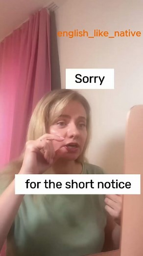 “SHORT NOTICE» means asking someone to change plans quickly, not giving them much time. We say «Sorry for the short notice” to be polite because we know changing plans fast can be hard. #englishteacher #learnenglish #englishteacher #speakenglish #englischsprache | Speak English like a native