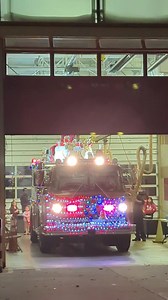 Santa made a special visit to Engine 18! 3/3 | Engine 18 Chicago Fire