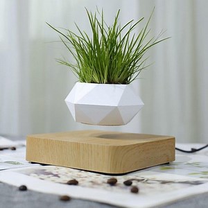 Pot de fleurs flottant Levitates® - Pots de fleurs' intérieur - Décoration - Pot de... | bol