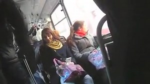 Exposing his penis to a college girl on the subway