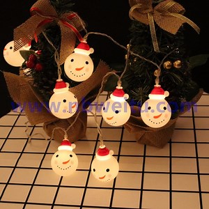 [Hot Item] Factory Price Christmas Decoration Snowman LED String Light