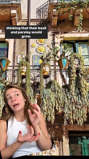 The legend of the Sicilian Head Pots is SO dramatic and interesting 🔥 ••• [🎥: @gianacarli/Instagram] | The Daily Dot