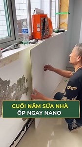 Ốp Nano là cách sửa nhà "RẺ ĐẸP BỀN" không nên bỏ qua #trầnnhựanano #trầnnhựa #tấmnhựaốptường #nhựananoốptường #mẫutrầnnhựananođẹp #videoviralシ | VHOME Tấm ốp than tre Sàn nhựa Spc Tấm ốp nhựa nano Panel cách nhiệt