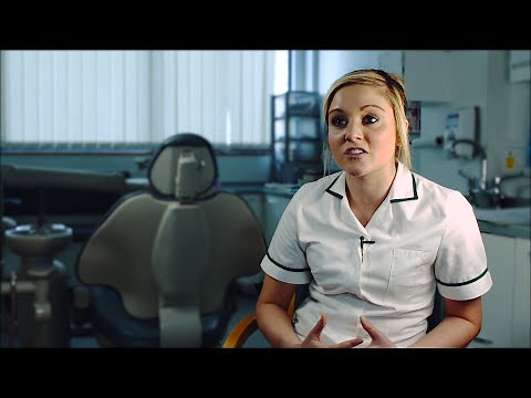 Meet Abbey, a dental nurse