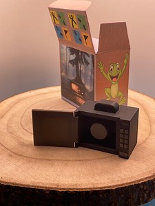 Micro-ondes cachette dans le conteneur en bois - Etsy France