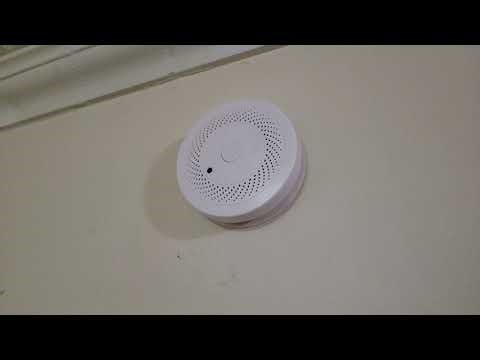 How to replace battery and reinstall smoke alarm