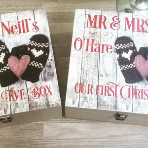 34K views · 257 reactions | Adult Xmas Eve Box! Don't let all the kids have the fun... Fill these with pjs, hot chocolate, DVD, bottle of vino and sweets and chocolate and cosy up on Xmas eve to open and enjoy before the festivities begin Shop here > https://www.madewithloveandsparkle.co.uk/christmas-eve-boxes.html | Mrs Tanya O'Neill | Facebook