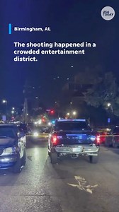 At least four people were killed, more than a dozen were wounded and a search was underway Sunday in Birmingham, Alabama, after a shooting rampage Saturday night. | USA TODAY Video