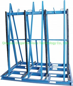 Glass Trolley Glass Storage Rack Glass Moving Rack Movable Glass Rack