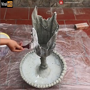 DIY - CEMENT CRAFT IDEAS - ❤️The perfect combination keeps fish pots and plant pots❤️ | Origin Data Recovery