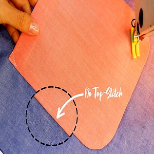 36K views · 861 reactions | Sewing Tips and Tricks for an Invisible Stitch Patch Pocket (No Top-Stitch) #Sewing | Mylene Quitzon | Facebook