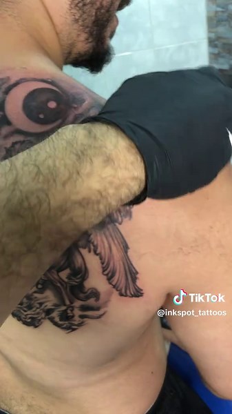 Angel Horse Tattoo Art: A Stunning Realism