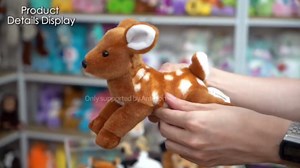 Leopard Stuffed Animal for Kids,12 inch Realistic Animal Plush Toy Lying Down Posture Animals,Plush Leopards for Boys Girls Adult Birthday Hug Teaching(L-Leopard)