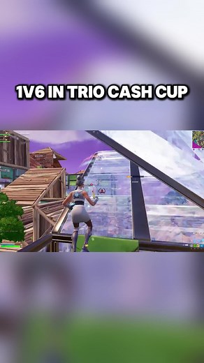 1v6 Trio Cash Cup Win ft. Mongraal, Peterbot, and Clix