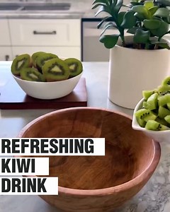 Refreshing bubble tea with kiwi🤤 | MetDaan Yummy