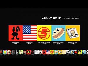 (HD) Adult Swim - 10th Anniversary Bumpers (2011)
