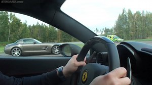 2.6K views · 40 reactions | 571 HP Mercedes SLS AMG Magno Cashmere vs 570 HP Ferrari 458 Italia vs Nissan GTR 530 HP #mercedes #sls #slsamg #amg #mercedesamg #mercedessls #ferrari #458 #458italia #ferrari458 #nissan #gtr #gtrr35 #godzilla #nismo | GTBOARD.com | Facebook