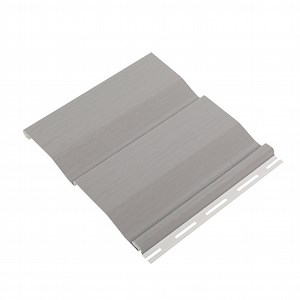 [Hot Item] Light Brown with Wood Grain Vinyl Profiles PVC Lightweight Exterior Siding