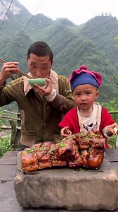 466K views · 6.6K reactions | Amazing Unique Cooking With Natural Life (Cooking fried rice pig meatballs belly pork fat and fruits) | Yamada | Facebook