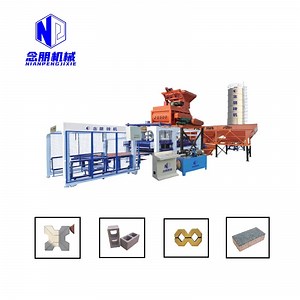 [Hot Item] Concrete Interlock Block Molding Machine Cement Automatic Brick Making Machine Price