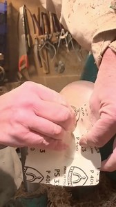 I’ve been asked to show the Walnut bowls in real speed so the technique is easier to see. So I’ve slowed down the video to a fraction below real speed but the wax oiling at 2x speed. As the original was sped up this has made it slightly jumpy but is definitely better to see the process. This was in production mode so the base is turned on a drilled hole and as long as I make the foot the perfect diameter for my jaws they will not mark and I can hold these small bowls on that small foot. This is 